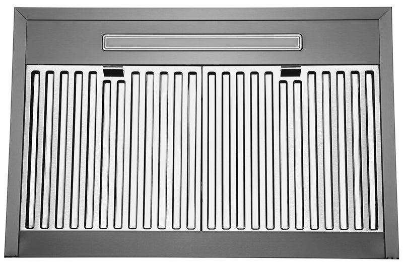 Hauslane 30 Inch Wall Mount Range Hood with Stainless Steel Filters in Black Stainless Steel, WM590BSS30