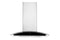 Hauslane 36 Inch Wall Mount Touch Control Range Hood with Tempered Glass in Stainless Steel, WM639SS36