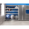 NewAge Pro Series 9 Piece Cabinet Set With Wall, Base, Tool Drawer Cabinet, 56 in. Integrated Shelf and 112 in. Worktop