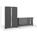 NewAge Bold 3.0 Series 2-Piece Garage Cabinet Set With Project Center