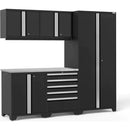 NewAge Pro 3.0 Series 6-Piece Cabinet Set With Tool Drawer, Base, Wall Cabinet and Locker