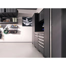 NewAge Pro 3.0 Series 9-Piece Cabinet Set With Wall, Base, Tool Drawer Cabinet, Lockers, Utility Cart and 84 in. Worktop