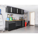 NewAge Pro 3.0 Series 7-Piece Cabinet Set With Base, Wall, Tool Drawer Cabinet, Lockers and 56 in. Worktop