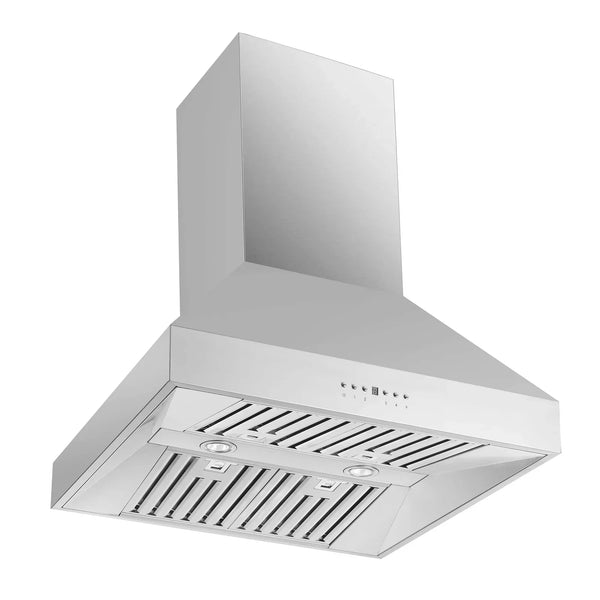 Forno 30-Inch 600 CFM Island Range Hood in Stainless Steel - FRHIS5129-30