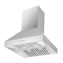Forno 30-Inch 600 CFM Island Range Hood in Stainless Steel - FRHIS5129-30
