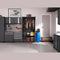 NewAge Pro Series 12 Piece Cabinet Set with Lockers, Base, Wall, Tool Drawer Cabinet and 56 in. Worktop