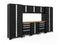 NewAge Bold Series 9 Piece Cabinet Set With 2 Tool, Base, Wall Cabinets and 30 in. Lockers