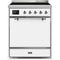 ILVE 30" Majestic II Series Induction Range with 4 Elements 2.3 cu. ft. Total Oven Capacity TFT Oven Control Display UMI30QNE3