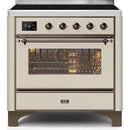 ILVE 36" Majestic II Series Electric Induction and Electric Oven Range with 5 Elements UMI09NS3