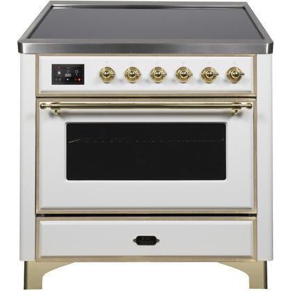 ILVE 36" Majestic II Series Electric Induction and Electric Oven Range with 5 Elements UMI09NS3