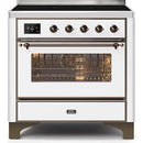 ILVE 36" Majestic II Series Electric Induction and Electric Oven Range with 5 Elements UMI09NS3