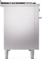 ILVE 48-Inch Professional Plus II Freestanding Dual Fuel Range with 8 Sealed Burner UP48FWMP