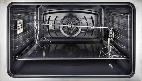 ILVE 60 Inch Majestic II Series Dual Fuel Natural Gas Range with 9 Sealed Burners and Griddle with 5.8 cu. ft. Total Oven Capacity TFT Oven Control Display UM15FDNS3