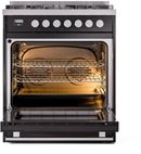 ILVE Professional Plus II 30-Inch Freestanding Dual Fuel Range with 5 Sealed Burner - UP30WMP