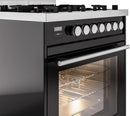 ILVE Professional Plus II 30-Inch Freestanding Dual Fuel Range with 5 Sealed Burner - UP30WMP