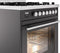 ILVE Professional Plus II 30-Inch Freestanding Dual Fuel Range with 5 Sealed Burner - UP30WMP