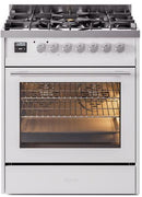 ILVE Professional Plus II 30-Inch Freestanding Dual Fuel Range with 5 Sealed Burner - UP30WMP