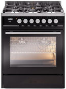 ILVE Professional Plus II 30-Inch Freestanding Dual Fuel Range with 5 Sealed Burner - UP30WMP