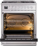 ILVE Professional Plus II 30-Inch Freestanding Dual Fuel Range with 5 Sealed Burner - UP30WMP