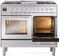 ILVE Professional Plus II 40-Inch Freestanding Dual Fuel Range with 6 Sealed Burner - UPD40FWMP