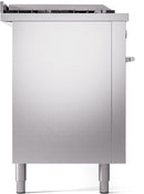 ILVE Professional Plus II 60 Inch Dual Fuel Freestanding Range in Stainless Steel with Trim - UP60FSWMP