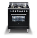 ILVE Professional Plus Series 30 Inch Freestanding Range Gas/Propane UPW76DVG - Chrome Trim