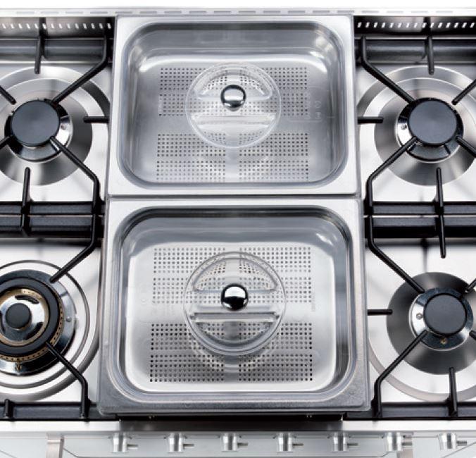 ILVE - Stainless Steel Steam Cooker Basins - G/002/02