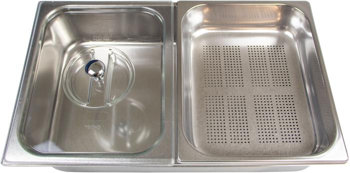 ILVE - Stainless Steel Steam Cooker Basins - G/002/02