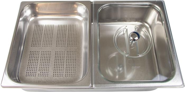 ILVE - Stainless Steel Steam Cooker Basins - G/002/02