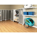 NewAge Bold Series 7 Piece Cabinet Set With Base, Wall Cabinets and 30 in. Lockers