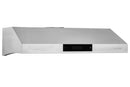 Hauslane 30 in. Ducted Under Cabinet Range Hood with Self-Clean Changeable LED in Stainless Steel (UCPS38SS30)