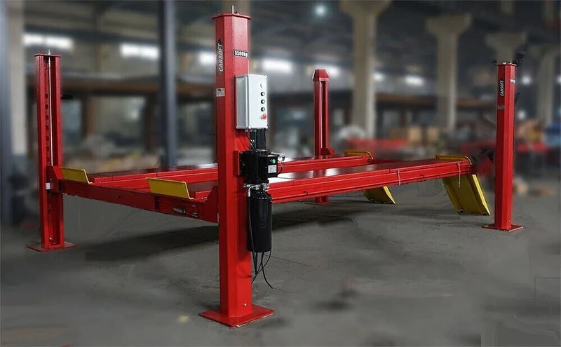 Katool | KT-4H150 Heavy Duty 4-Post Alignment Lift 15,000lbs (Rolling Jack Included)