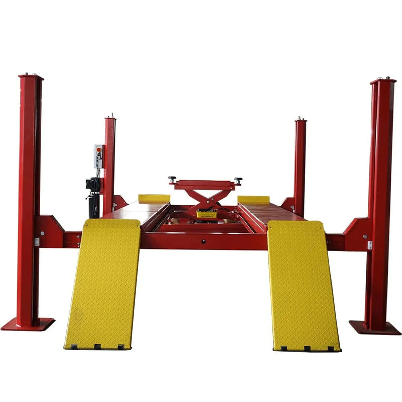 Katool | KT-4H150 Heavy Duty 4-Post Alignment Lift 15,000lbs (Rolling Jack Included)