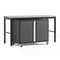 NewAge Pro Series 2 Piece Cabinet Set with 84 in. Workbench and 42 in. Base Cabinet on Casters