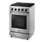 Thor Kitchen 24-Inch Oven Gas Range in Stainless Steel LRG2401U