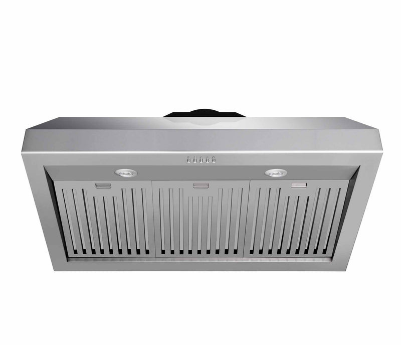 Thor Kitchen 36-Inch Professional Under Cabinet Range Hood in Stainless Steel with 800 CFM - 11-Inch Tall TRH3606