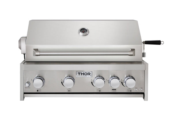 Thor Kitchen Pro Style Built-In Liquid Propane Grill MK04SS304