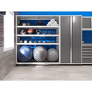 NewAge Pro Series 5 Piece Cabinet Set With Wall, Tool Cabinet, Locker and 84 in. Workbench