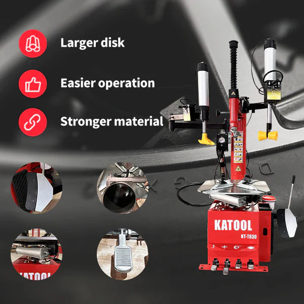 Katool | KT-T830 Wheel Clamp Tire Changer Machine